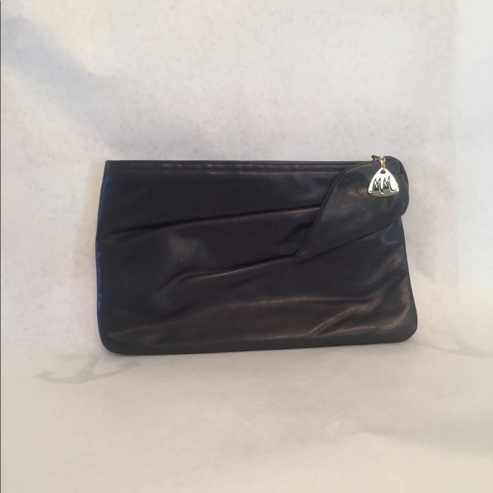 Vintage Morris Moskowitz Blue Grey clutch